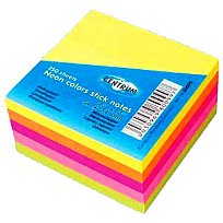 Blok lepící Centrum 51x51 5ti barevný