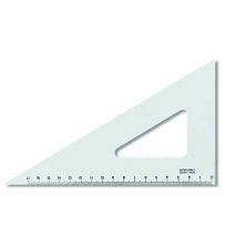 Trojúhelník transparentní 60/200