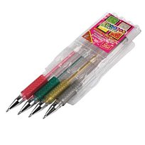 Pero gelové sada GLITTER 4 barvy