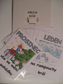 Měsíce v roce (12xA4)