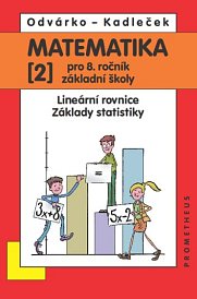 Matematika 8 učebnice 2.díl - Lineární rovnice, základy statistky