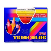 Pastelky 3154/24 barev lakované