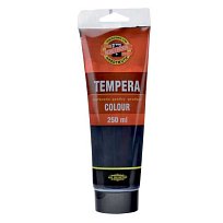 Tempera 250 ml - čerň kostní