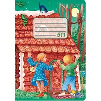 Sešit školní bílý 511 linka