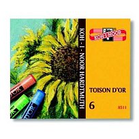 Křída 6 barev (prašné, na papír)