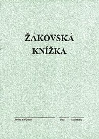 Žákovská knížka - zelená, 1. a 2.st.