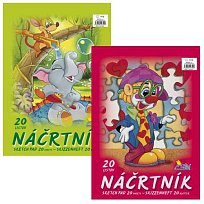 Náčrtník A4 20 listů N42