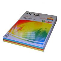 Xer. papír Maestro Color A4 80g, intenziv mix