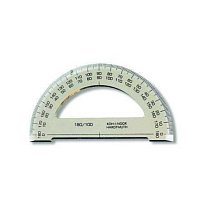 Úhloměr transparentní 180/100