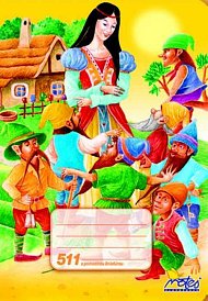 Sešit školní bílý 511 s p. linkou