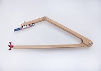 Kružidlo dřevěné 50cm (gumový hrot)