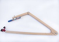 Kružidlo dřevěné 50cm (přísavka)