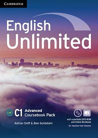 English Unlimited Advanced Coursebook with e-Portfolio and Online WB