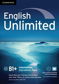 English Unlimited Intermediate Coursebook with e-Portfolio and Online WB