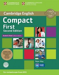 Compact First Second Ed Student's Pack without Answers with CD-ROM, WB without Answers with Audio CD