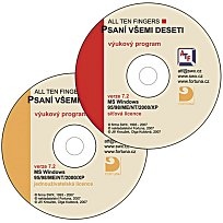 Psaní všemi deseti - výukový program ATF jednouživatelská licence