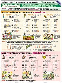 Vzory přídavná jména 120 x 160 cm