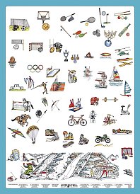 Sport ve FJ - konverzace 120 x 160 cm