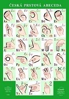 Česká prstová abeceda (67 x 96 cm/1105)