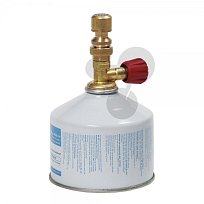 Bunsenův laboratorní kahan pro plynulou kartuši s ventilem