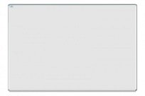 Bílá magnetická tabule ekoTAB 200x100