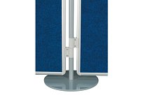 Disková ocelová noha k paravánu výšky 190 cm