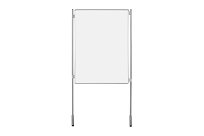 Oboustranná bílá magnetická paravánová tabule 150x100 s keramickým povrchem ekoTAB