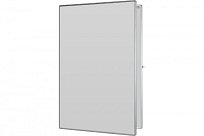 Bílá magnetická tabule na zeď 90x120 s otevíracím křídlem ekoTAB