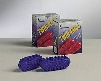 Ledragomma TwinRoll masážní válečky 2ks - modré