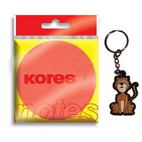 Blok lepící 75x75 mm oranžové neon