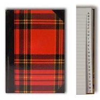 Kniha záznam 64104 R A4  šitá linka, reg.