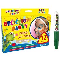 Barvy na obličej MFP zelená