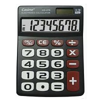 Kalkulačka CASINE CD-276 stolní 8 míst ČERNÁ