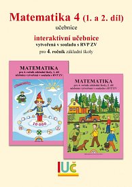 IUČ PĚTILETÁ  Matematika 4, učebnice 1. a 2. díl 
