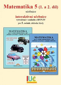 IUČ PĚTILETÁ  Matematika 5, učebnice 1. a 2. díl