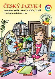 Český jazyk 4, 2. díl barevný PS s Oskarem - NOVÁ ŘADA