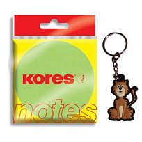 Blok lepící 75x75 mm zelené neon