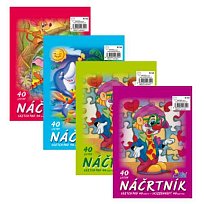 Náčrtník A5 40 listů N54