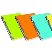 Blok Twin wire s PP obálkou A4