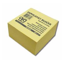 Blok lepící Memonotes 76x76 žl. 400I