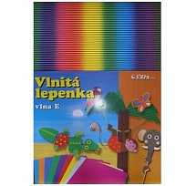 Lepenka 34,5x24,5 rovná Duha/10ks