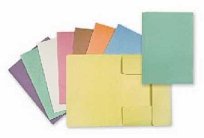 Mapa odkl. A4 3 klopy zelená (5ks)