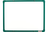 Bílá magnetická tabule na zeď boardOK 120x90