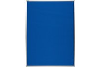 Modrá textilní nástěnka na zeď ekoTAB 120x90