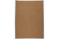 Hnědá textilní nástěnka na zeď ekoTAB 120x100