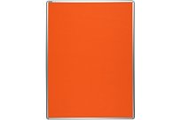 Oranžová textilní nástěnka na zeď ekoTAB 60x90