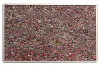 Textilní nástěnka 120x90 s povrchem z recyklovaných textilií ekoTAB