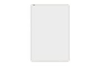 Bílá magnetická tabule ekoTAB 060x090 s bílým rámem