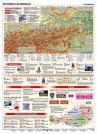Österreich im Überblick 120 x 160 cm