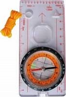 Busola s lupou a měřítkem